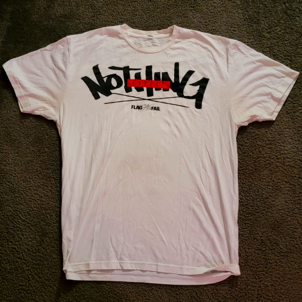 Flag Nor Fail 'Expect Nothing' XL T-Shirt